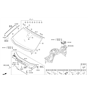 Diagram for Hyundai Windshield Washer Nozzle - 98630-3J000