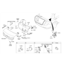 Diagram for Hyundai Tailgate Latch - 81230-B1010