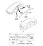 Diagram for Hyundai Emblem - 86321-F2000