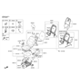 Diagram for Hyundai Seat Cover - 88160-F2051-XFN