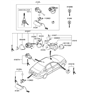 Diagram for Hyundai Door Lock Cylinder - 81970-3LA00