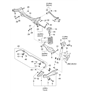 Diagram for Hyundai Axle Support Bushings - 55217-4D000