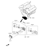 Diagram for Hyundai Equus Oil Filter - 26320-3F100