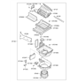 Diagram for Hyundai Genesis G80 Air Filter - 08790-3M000-A