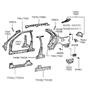 Diagram for Hyundai Seat Cover - 88160-4R110-RAY