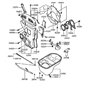 Diagram for Hyundai Sonata Dipstick - 26611-33030