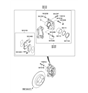 Diagram for Hyundai Elantra Brake Pad Set - 58101-3XA20