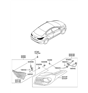 Diagram for Hyundai Light Socket - 92470-3X050
