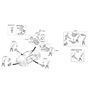 Diagram for Hyundai Door Lock Cylinder - 81970-3XA00