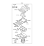 Diagram for Hyundai Elantra Cabin Air Filter - 97133-2H001