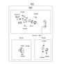 Diagram for Hyundai Sonata Brake Pad Set - 58101-38A90