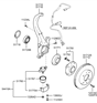 Diagram for Hyundai Sonata Wheel Bearing - 51720-38000