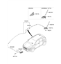 Diagram for Hyundai Antenna - 96210-J9300