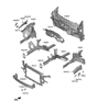 Diagram for Hyundai Radiator Support - 64101-J9000