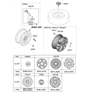 Diagram for Hyundai Spare Wheel - 52910-J9100