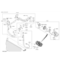 Diagram for Hyundai Door Jamb Switch - 93560-2V000
