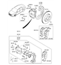 Diagram for Hyundai Brake Disc - 51712-C1000