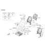 Diagram for Hyundai Seat Cover - 88160-C1440-SLG