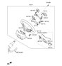Diagram for Hyundai Cruise Control Switch - 96720-F2010