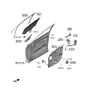 Diagram for Hyundai Window Run - 82530-S1000