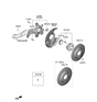 Diagram for Hyundai Wheel Bearing - 52730-C1100
