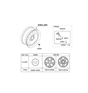 Diagram for Hyundai Lug Nuts - 52950-S0000