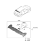 Diagram for Hyundai Windshield Washer Nozzle - 98931-3W000