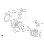 Diagram for Hyundai Transfer Case Seal - 43119-39070