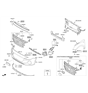 Diagram for Hyundai Bumper - 86511-G3000