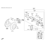 Diagram for Hyundai Brake Disc - 58411-3X300