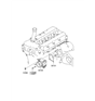 Diagram for Hyundai Throttle Body Gasket - 35101-25200