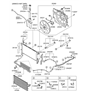 Diagram for Hyundai Cooling Fan Assembly - 25386-2M250