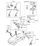 Diagram for Hyundai Door Lock Cylinder - 81970-2MA00