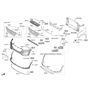 Diagram for Hyundai Emblem - 86300-D3000