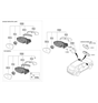 Diagram for Hyundai Car Mirror - 87621-D3500