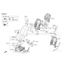 Diagram for Hyundai Seat Heater - 88191-C2KC0