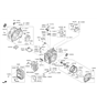 Diagram for Hyundai Azera Drain Plug - 45286-3B010