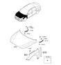 Diagram for Hyundai Hood Hinge - 79120-C2000
