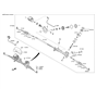 Diagram for Hyundai Rack And Pinion - 57700-C1700