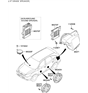Diagram for Hyundai Car Speakers - 96330-3J300