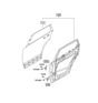 Diagram for Hyundai Door Hinge - 79340-2B020