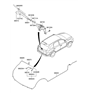 Diagram for Hyundai Veracruz Wiper Blade - 98820-3J000