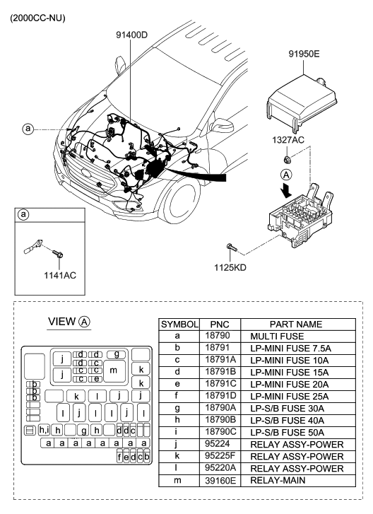 Hyundai 91308-2S090 Wiring Assembly-Control