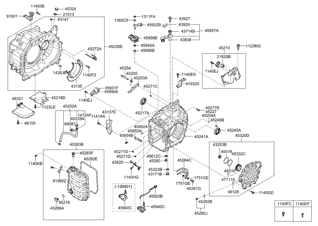 Hyundai 45219-3B600 Bracket-AIRBREATHER