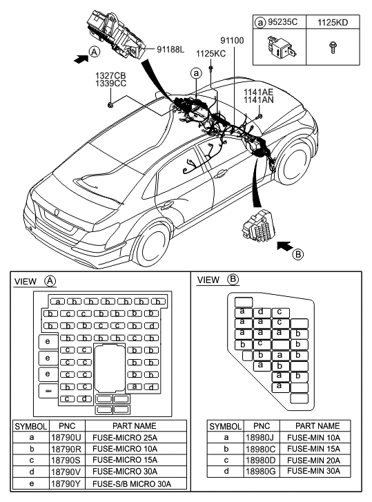 Hyundai 91130-3N120 Wiring Assembly-Main