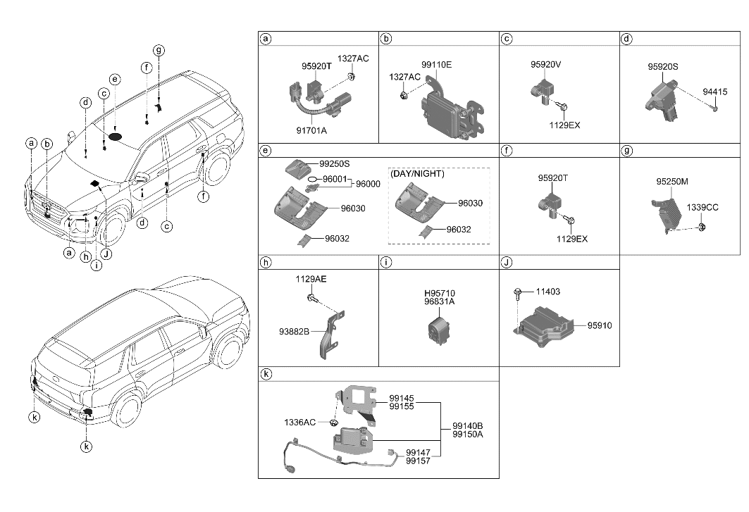 Hyundai 99150-S8000 Unit Assembly-Rear Corner Radar,RH