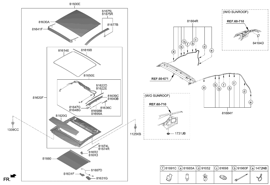 Hyundai 816R3-F6000 Pilot-Roller Blind,RH