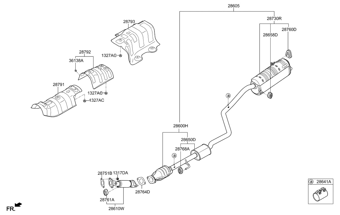 Hyundai 28789-H8100 Stopper