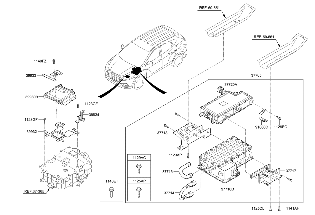 Hyundai 37705-4W000 Converter Assembly