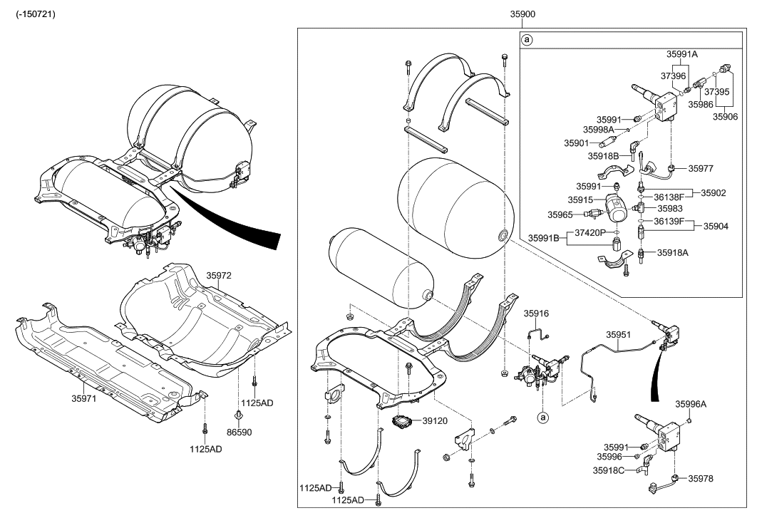 Hyundai 35996-4W010 Fitting-Plug